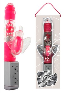 Funky butterfly vibrator rose