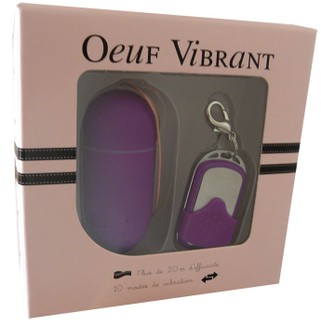 a-Oeuf vibrant 10 vitesses mauve