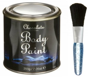 Peinture chocolatée en pot 200grs